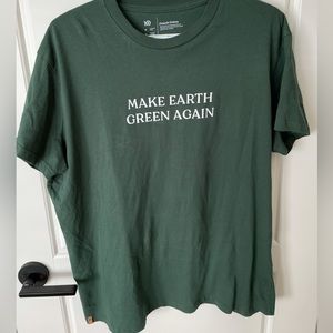 Tentree medium green tshirt
